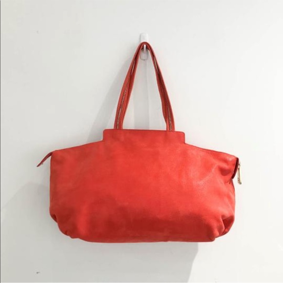 Fendi reddish-orange shopper tote bag - Picture 2 of 11